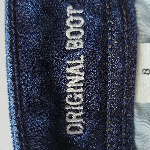 American Eagle Outfitters Original Boot Dark Wash Size 8 - Picture 12 of 13